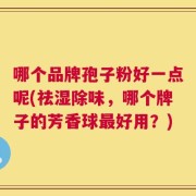 哪个品牌孢子粉好一点呢(祛湿除味，哪个牌子的芳香球最好用？)