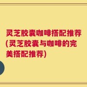 灵芝胶囊咖啡搭配推荐(灵芝胶囊与咖啡的完美搭配推荐)