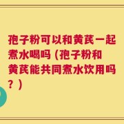 孢子粉可以和黄芪一起煮水喝吗 (孢子粉和黄芪能共同煮水饮用吗？)