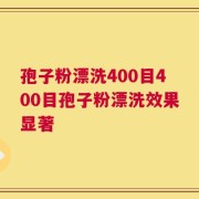 孢子粉漂洗400目400目孢子粉漂洗效果显著