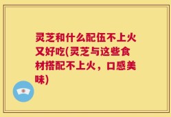 灵芝和什么配伍不上火又好吃(灵芝与这些食材搭配不上火，口感美味)