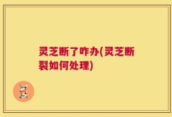 灵芝断了咋办(灵芝断裂如何处理)