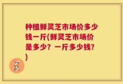 种植鲜灵芝市场价多少钱一斤(鲜灵芝市场价是多少？一斤多少钱？)