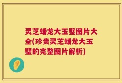 灵芝蟠龙大玉璧图片大全(珍贵灵芝蟠龙大玉璧的完整图片解析)