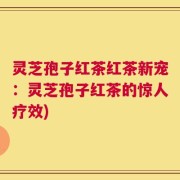 灵芝孢子红茶红茶新宠：灵芝孢子红茶的惊人疗效)