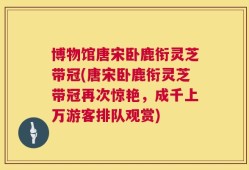 博物馆唐宋卧鹿衔灵芝带冠(唐宋卧鹿衔灵芝带冠再次惊艳，成千上万游客排队观赏)
