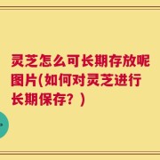 灵芝怎么可长期存放呢图片(如何对灵芝进行长期保存？)