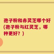 孢子粉和赤灵芝哪个好(孢子粉与红灵芝，哪种更好？)
