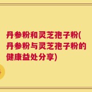 丹参粉和灵芝孢子粉(丹参粉与灵芝孢子粉的健康益处分享)