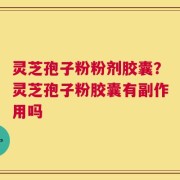 灵芝孢子粉粉剂胶囊？灵芝孢子粉胶囊有副作用吗
