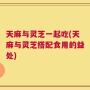 天麻与灵芝一起吃(天麻与灵芝搭配食用的益处)