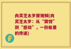 肉灵芝太岁原视频(肉灵芝太岁：从“震惊”到“感动”，一份能量的传递)
