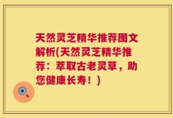 天然灵芝精华推荐图文解析(天然灵芝精华推荐：萃取古老灵草，助您健康长寿！)