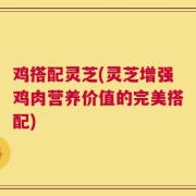 鸡搭配灵芝(灵芝增强鸡肉营养价值的完美搭配)