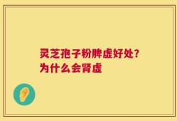 灵芝孢子粉脾虚好处？为什么会肾虚