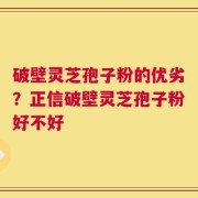 破壁灵芝孢子粉的优劣？正信破壁灵芝孢子粉好不好