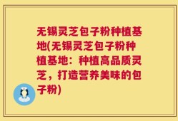 无锡灵芝包子粉种植基地(无锡灵芝包子粉种植基地：种植高品质灵芝，打造营养美味的包子粉)
