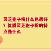 灵芝孢子粉什么色最好？优质灵芝孢子粉的特点是什么