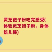 灵芝孢子粉吃完感受(体验灵芝孢子粉，身体倍儿棒)