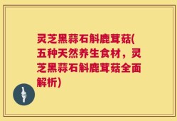 灵芝黑蒜石斛鹿茸菇(五种天然养生食材，灵芝黑蒜石斛鹿茸菇全面解析)