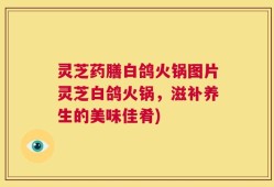 灵芝药膳白鸽火锅图片灵芝白鸽火锅，滋补养生的美味佳肴)