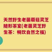 天然野生老菌蘑菇灵芝随形茶室(老菌灵芝野生茶：畅饮自然之福)