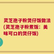灵芝孢子粉煲仔饭做法(灵芝孢子粉煮饭：美味可口的煲仔饭)