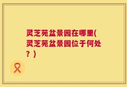 灵芝苑盆景园在哪里(灵芝苑盆景园位于何处？)