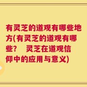 有灵芝的道观有哪些地方(有灵芝的道观有哪些？  灵芝在道观信仰中的应用与意义)