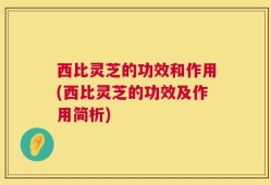 西比灵芝的功效和作用(西比灵芝的功效及作用简析)