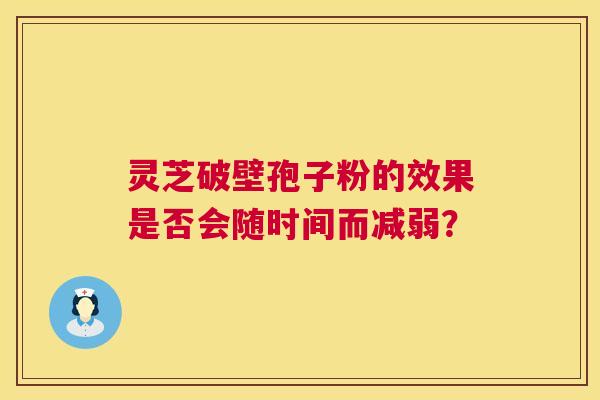 灵芝破壁孢子粉的效果是否会随时间而减弱？  第1张