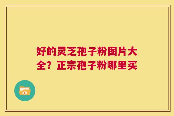 好的灵芝孢子粉图片大全?正宗孢子粉哪里买 第1张 好的灵芝孢子粉图片大全?正宗孢子粉哪里买 第1张