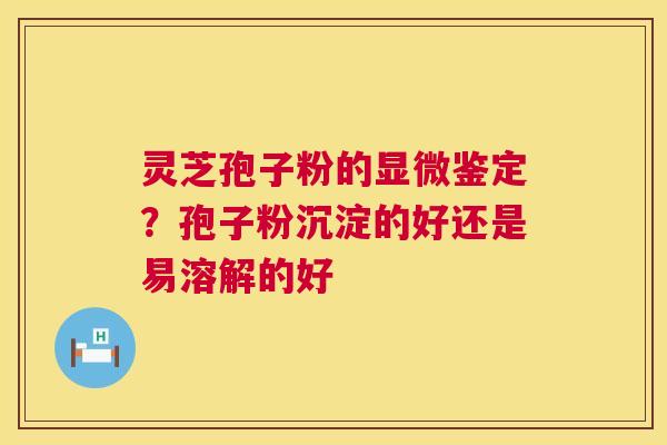灵芝孢子粉的显微鉴定?孢子粉沉淀的好还是易溶解的好 第1张 灵芝孢子粉的显微鉴定?孢子粉沉淀的好还是易溶解的好 第1张