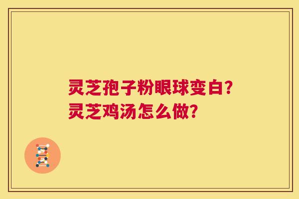 灵芝孢子粉眼球变白?灵芝鸡汤怎么做? 第1张 灵芝孢子粉眼球变白?灵芝鸡汤怎么做? 第1张