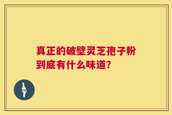 真正的破壁灵芝孢子粉到底有什么味道? 第1张 真正的破壁灵芝孢子粉到底有什么味道? 第1张