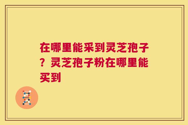 在哪里能采到灵芝孢子?灵芝孢子粉在哪里能买到 第1张 在哪里能采到灵芝孢子?灵芝孢子粉在哪里能买到 第1张