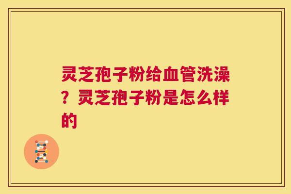 灵芝孢子粉给血管洗澡?灵芝孢子粉是怎么样的 第1张 灵芝孢子粉给血管洗澡?灵芝孢子粉是怎么样的 第1张