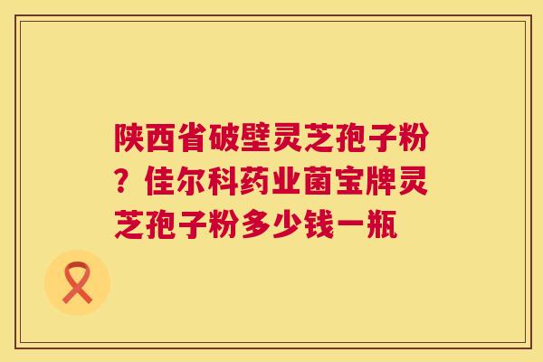 陕西省破壁灵芝孢子粉?佳尔科药业菌宝牌灵芝孢子粉多少钱一瓶 第1张 陕西省破壁灵芝孢子粉?佳尔科药业菌宝牌灵芝孢子粉多少钱一瓶 第1张