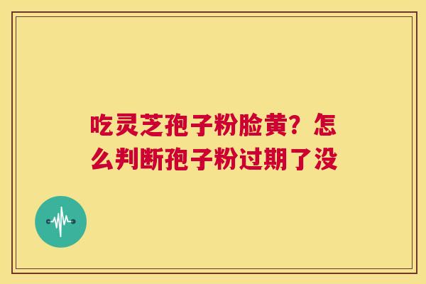 吃灵芝孢子粉脸黄?怎么判断孢子粉过期了没 第1张 吃灵芝孢子粉脸黄?怎么判断孢子粉过期了没 第1张