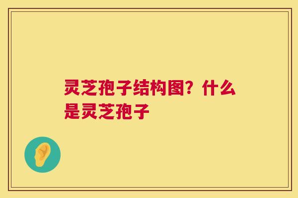灵芝孢子结构图?什么是灵芝孢子 第1张 灵芝孢子结构图?什么是灵芝孢子 第1张