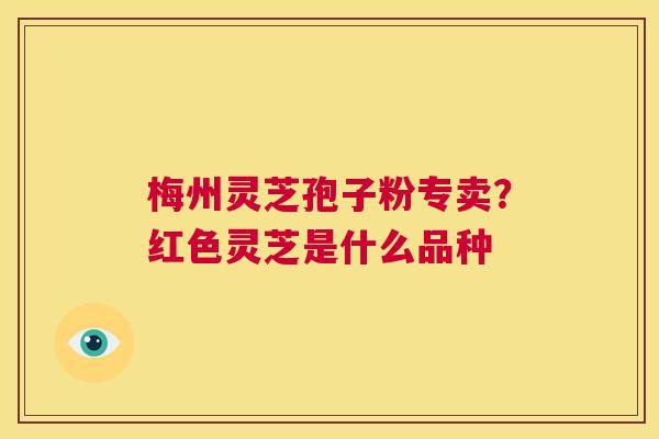 梅州灵芝孢子粉专卖?红色灵芝是什么品种 第1张 梅州灵芝孢子粉专卖?红色灵芝是什么品种 第1张