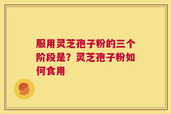 服用灵芝孢子粉的三个阶段是?灵芝孢子粉如何食用 第1张 服用灵芝孢子粉的三个阶段是?灵芝孢子粉如何食用 第1张