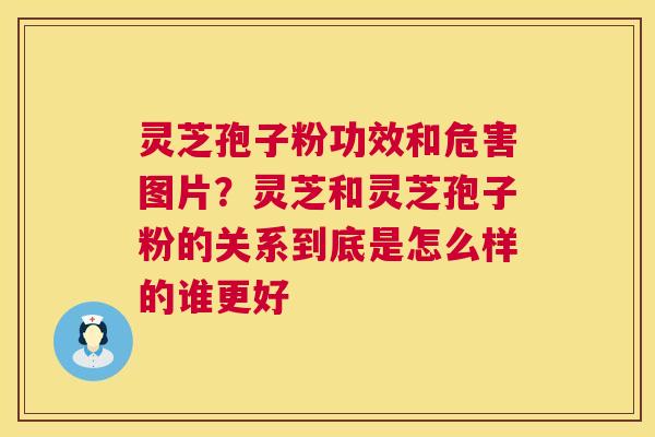 灵芝孢子粉功效和危害图片?灵芝和灵芝孢子粉的关系到底是怎么样的谁更好 第1张 灵芝孢子粉功效和危害图片?灵芝和灵芝孢子粉的关系到底是怎么样的谁更好 第1张
