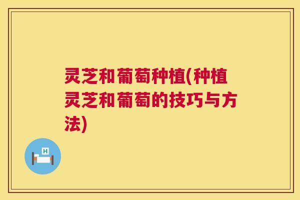 灵芝和葡萄种植(种植灵芝和葡萄的技巧与方法)  第1张