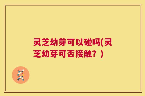 灵芝幼芽可以碰吗(灵芝幼芽可否接触？)  第1张