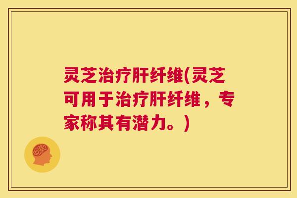 灵芝治疗肝纤维(灵芝可用于治疗肝纤维,专家称其有潜力。) 第1张 灵芝治疗肝纤维(灵芝可用于治疗肝纤维,专家称其有潜力。) 第1张
