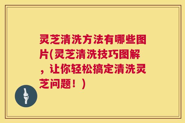 灵芝清洗方法有哪些图片(灵芝清洗技巧图解,让你轻松搞定清洗灵芝问题!) 第1张 灵芝清洗方法有哪些图片(灵芝清洗技巧图解,让你轻松搞定清洗灵芝问题!) 第1张