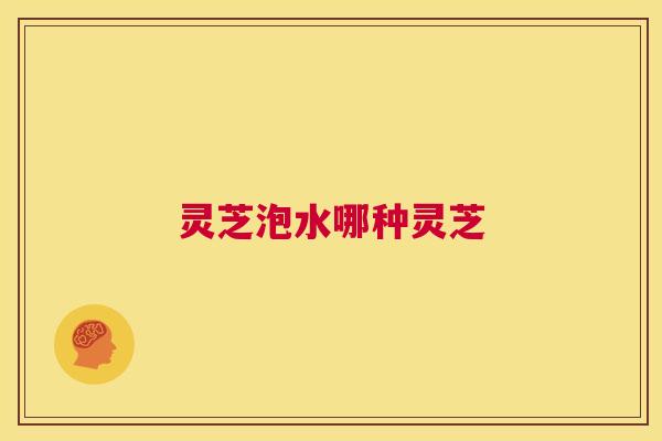 灵芝泡水哪种灵芝 第1张 灵芝泡水哪种灵芝 第1张