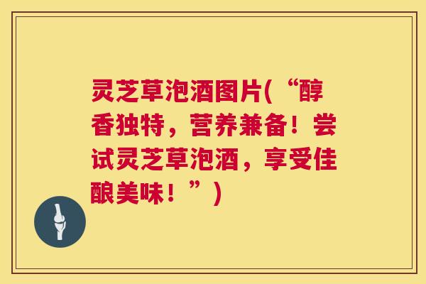 灵芝草泡酒图片(“醇香独特,营养兼备!尝试灵芝草泡酒,享受佳酿美味!”) 第1张 灵芝草泡酒图片(“醇香独特,营养兼备!尝试灵芝草泡酒,享受佳酿美味!”) 第1张