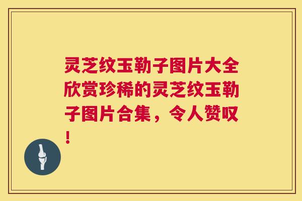 灵芝纹玉勒子图片大全欣赏珍稀的灵芝纹玉勒子图片合集,令人赞叹! 第1张 灵芝纹玉勒子图片大全欣赏珍稀的灵芝纹玉勒子图片合集,令人赞叹! 第1张